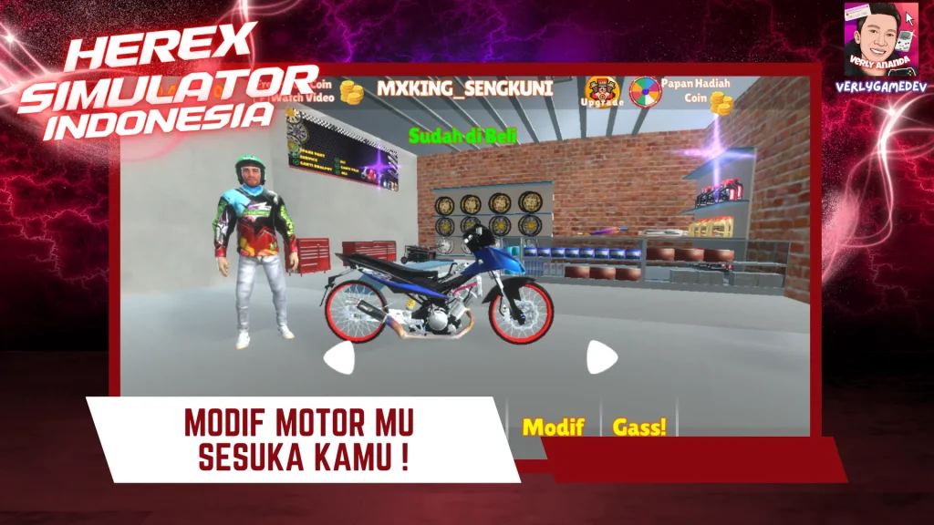 Herex Simulator Indonesia Mod Apk (Unlimited Money)